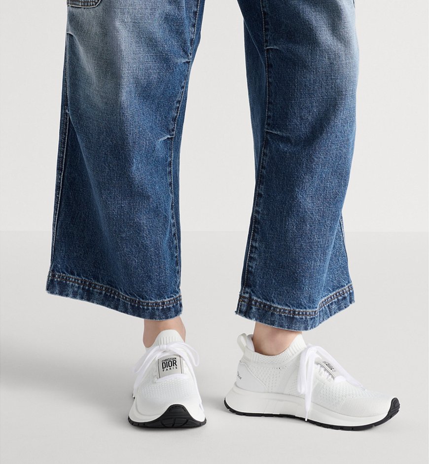 Кроссовки Dior Run Белые F