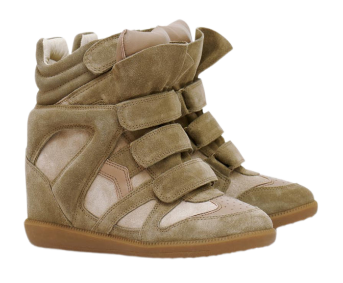 Кроссовки Isabel Marant Bekett Бежевые F