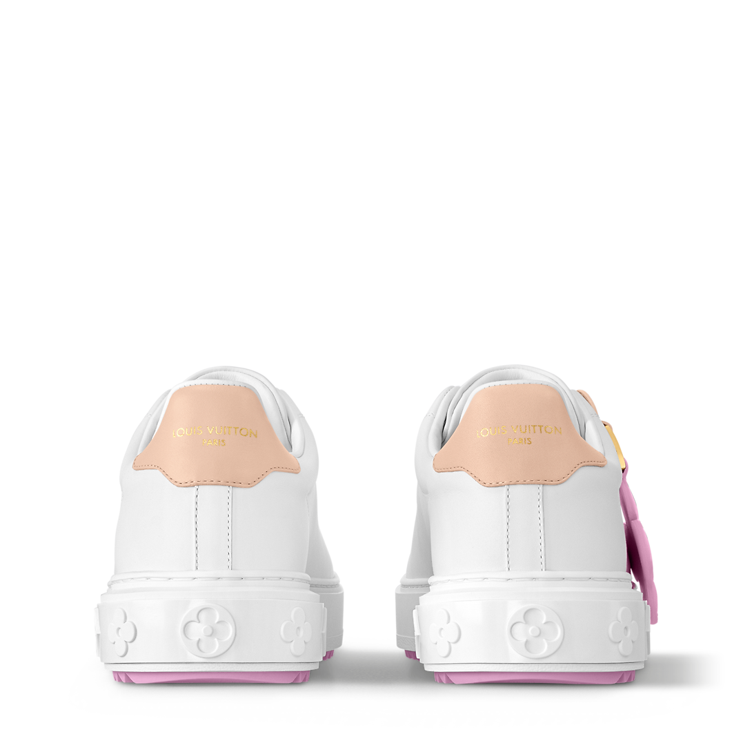 Кроссовки Louis Vuitton Time Out Белые F