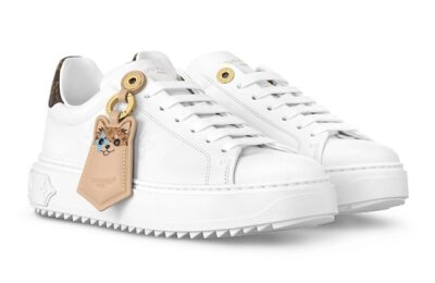 Кроссовки Louis Vuitton Time Out Белые F