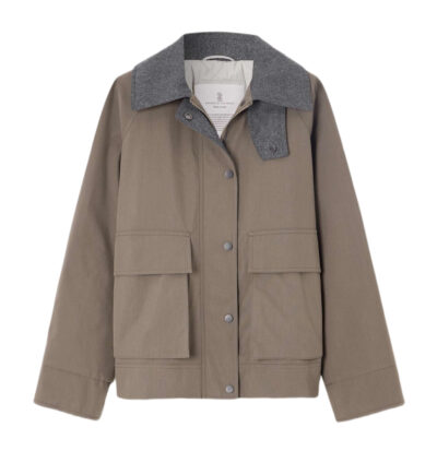 Куртка Brunello Cucinelli Бежевая F