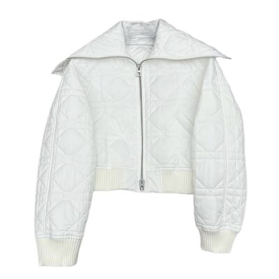 Куртка Dior Macrocannage Белая F