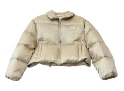 Куртка Miu Miu Pong Бежевая F