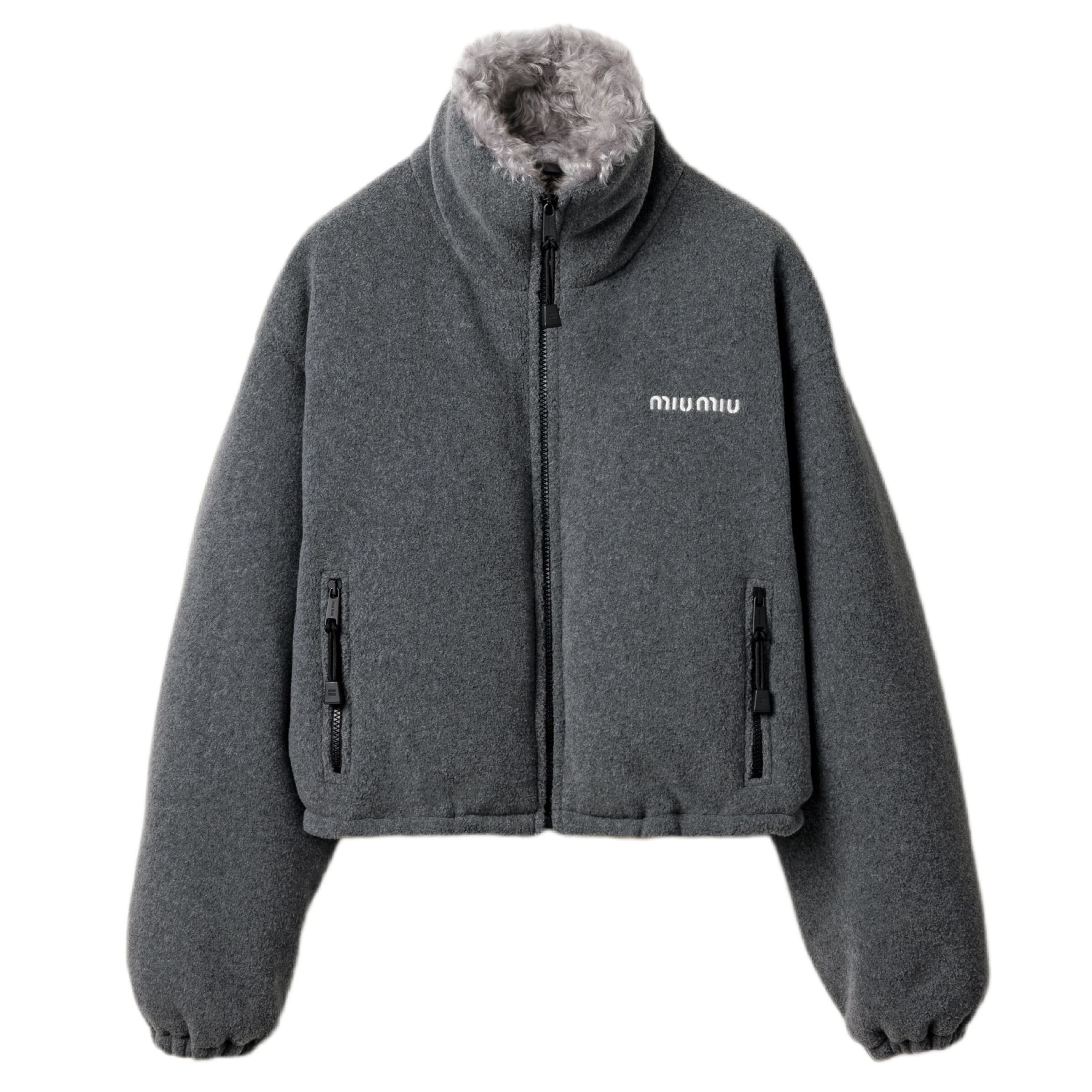 Куртка Miu Miu Серая F