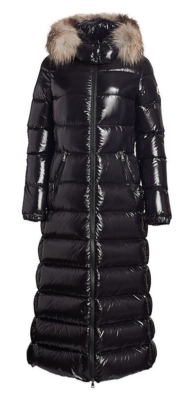 Куртка Moncler Hudson Lacquer Fox Черная F