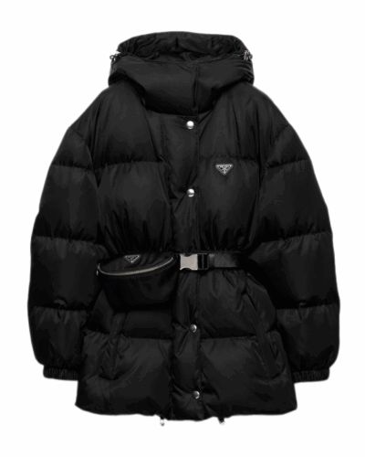 Куртка Prada Re nylon Черная F