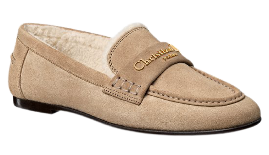 Лоферы Dior Alps Boy Бежевые F