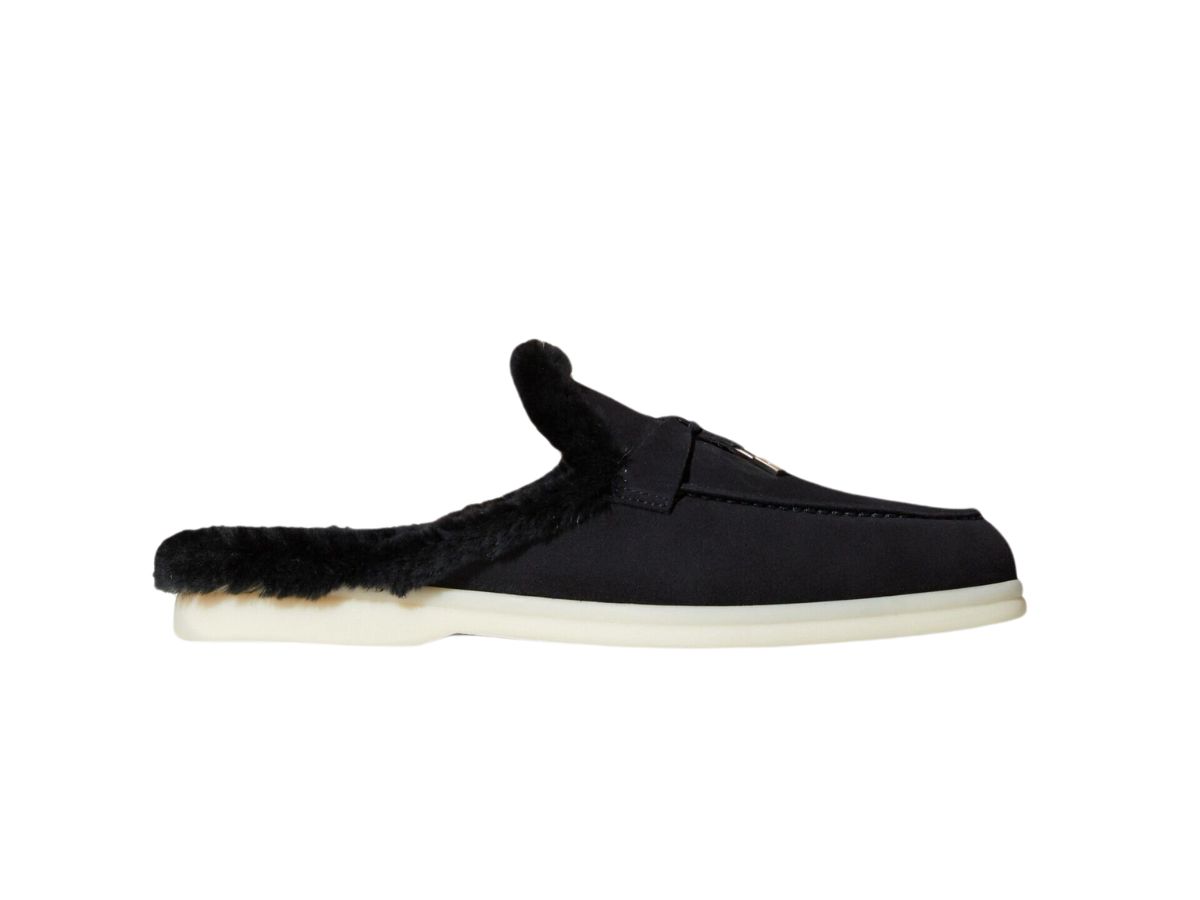 Мюли Loro Piana Charms Walk Babouche Черные F