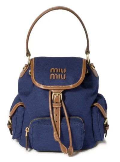 Рюкзак Miu Miu Синий N