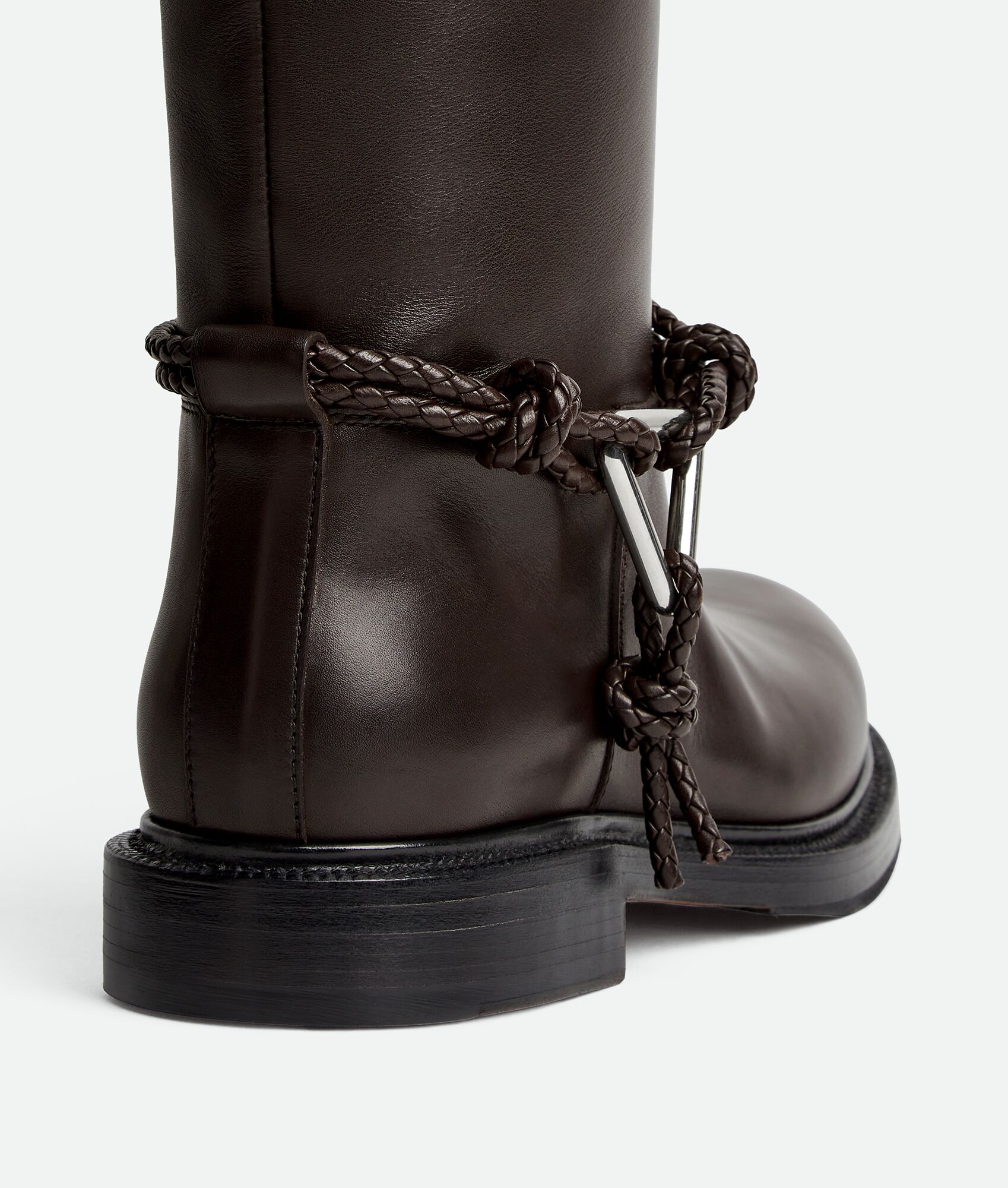 Сапоги Bottega Veneta James Темно коричневые F