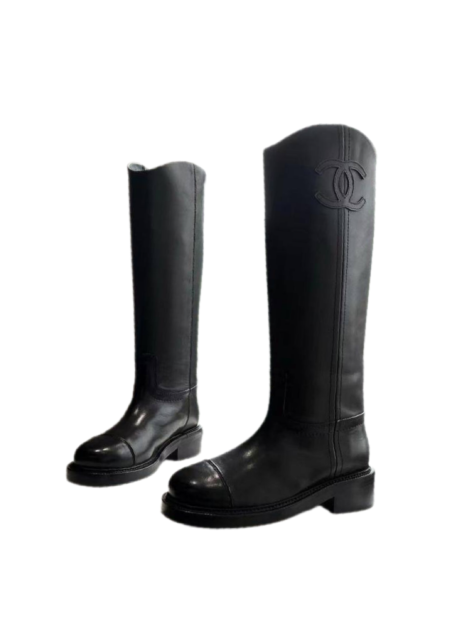 Сапоги Chanel Черные F