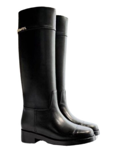 Сапоги Chanel Черные F