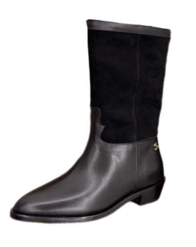 Сапоги Chanel Черные F