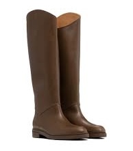 Сапоги Loro Piana Kilda Темно коричневые F