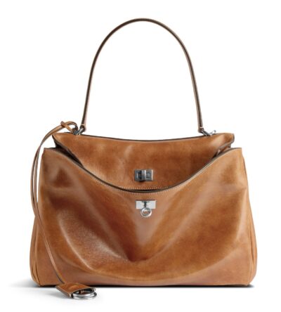 Сумка Balenciaga Rodeo Medium Светло коричневая N