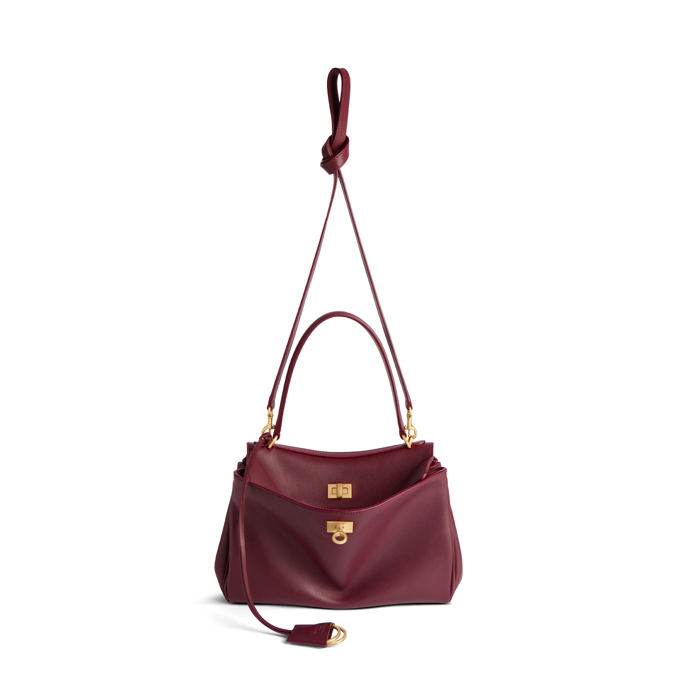 Сумка Balenciaga Rodeo Small Бордовая N