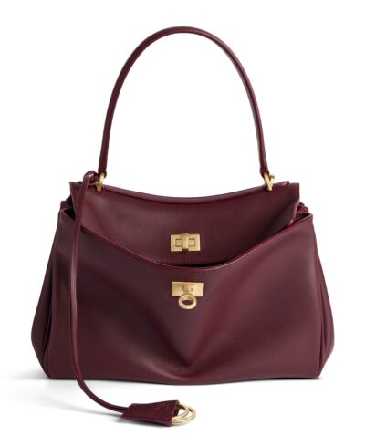 Сумка Balenciaga Rodeo Small Бордовая N