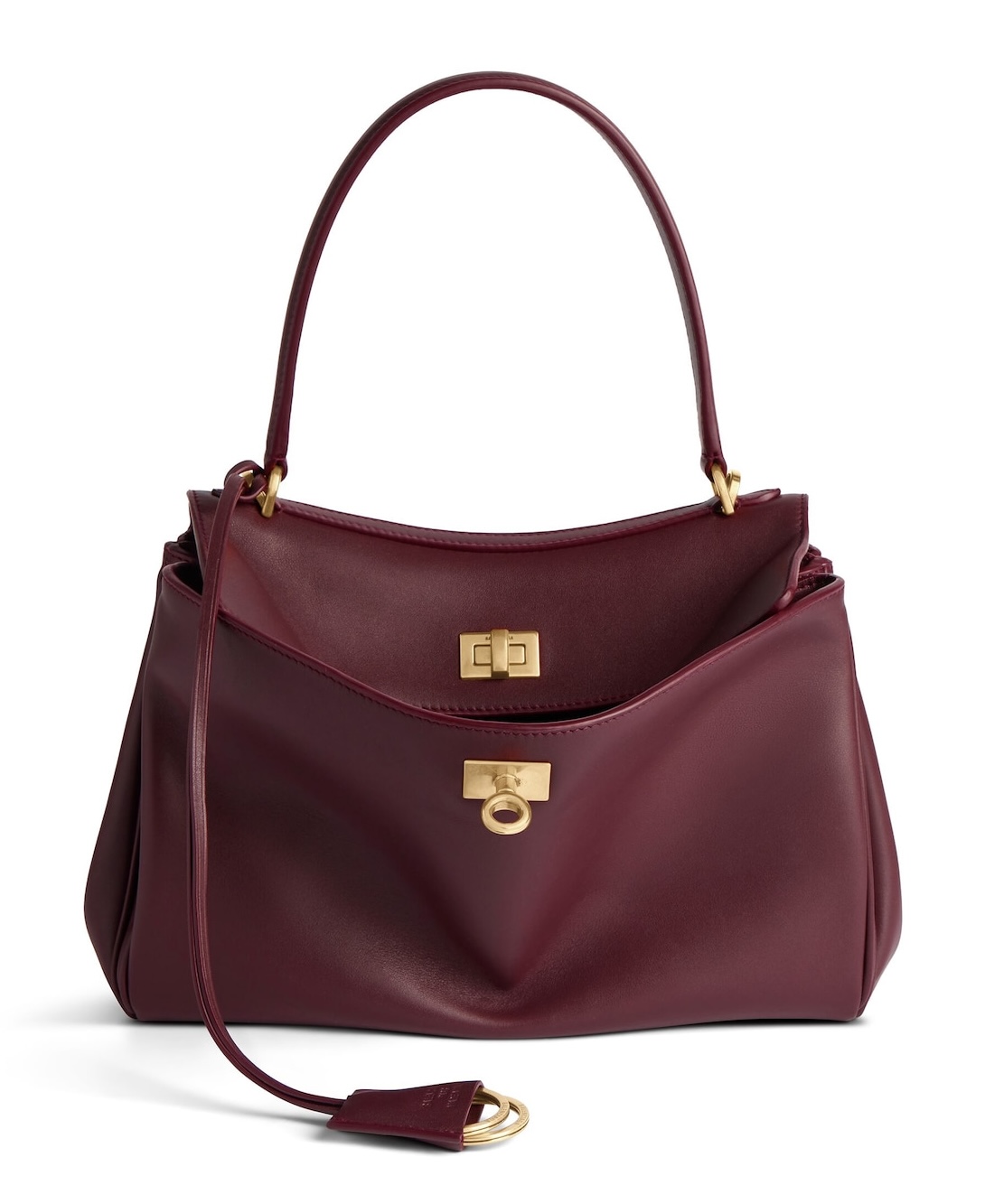 Сумка Balenciaga Rodeo Small Бордовая N