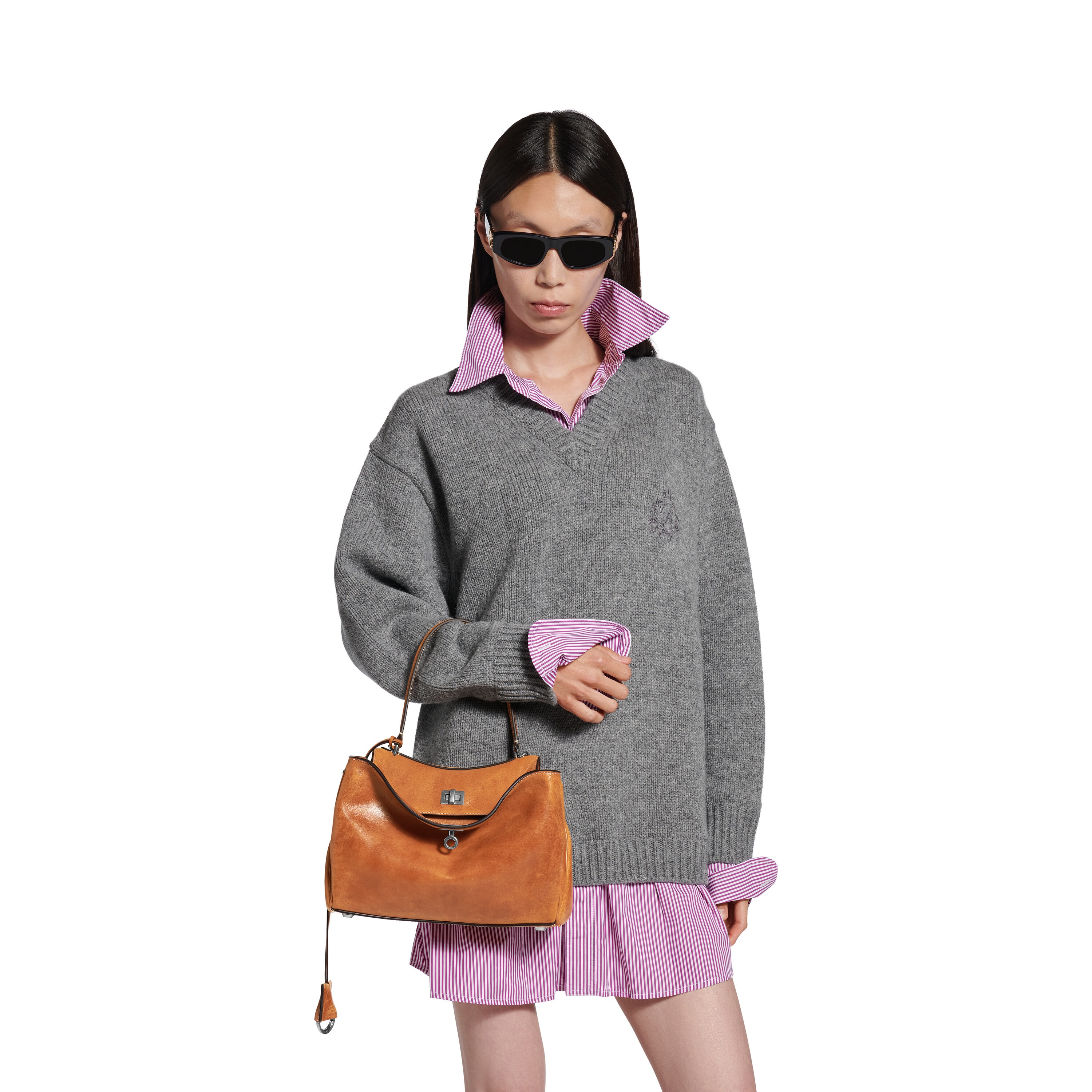 Сумка Balenciaga Rodeo Small Светло коричневая N