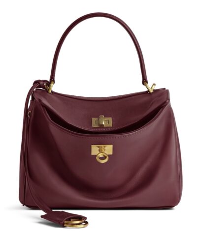 Сумка Balenciaga Rodeo Бордовая N