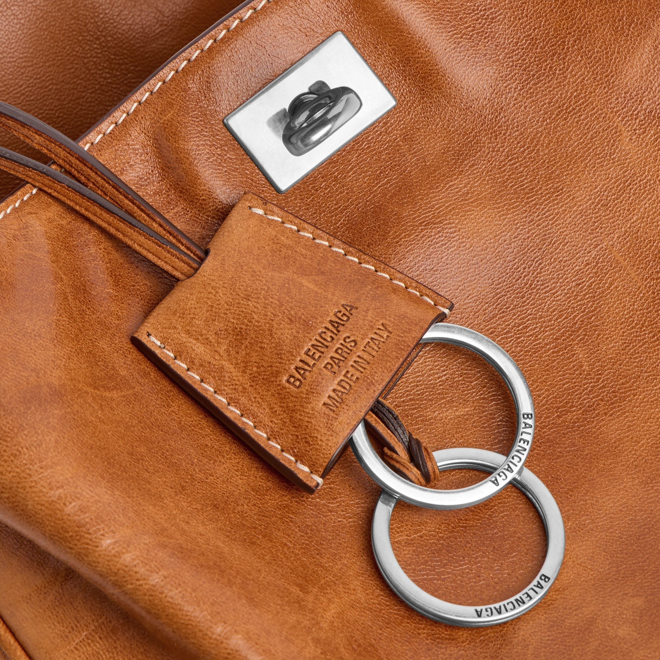 Сумка Balenciaga Rodeo Светло коричневая N