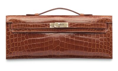 Сумка Hermes Kelly Cut Коричневая N