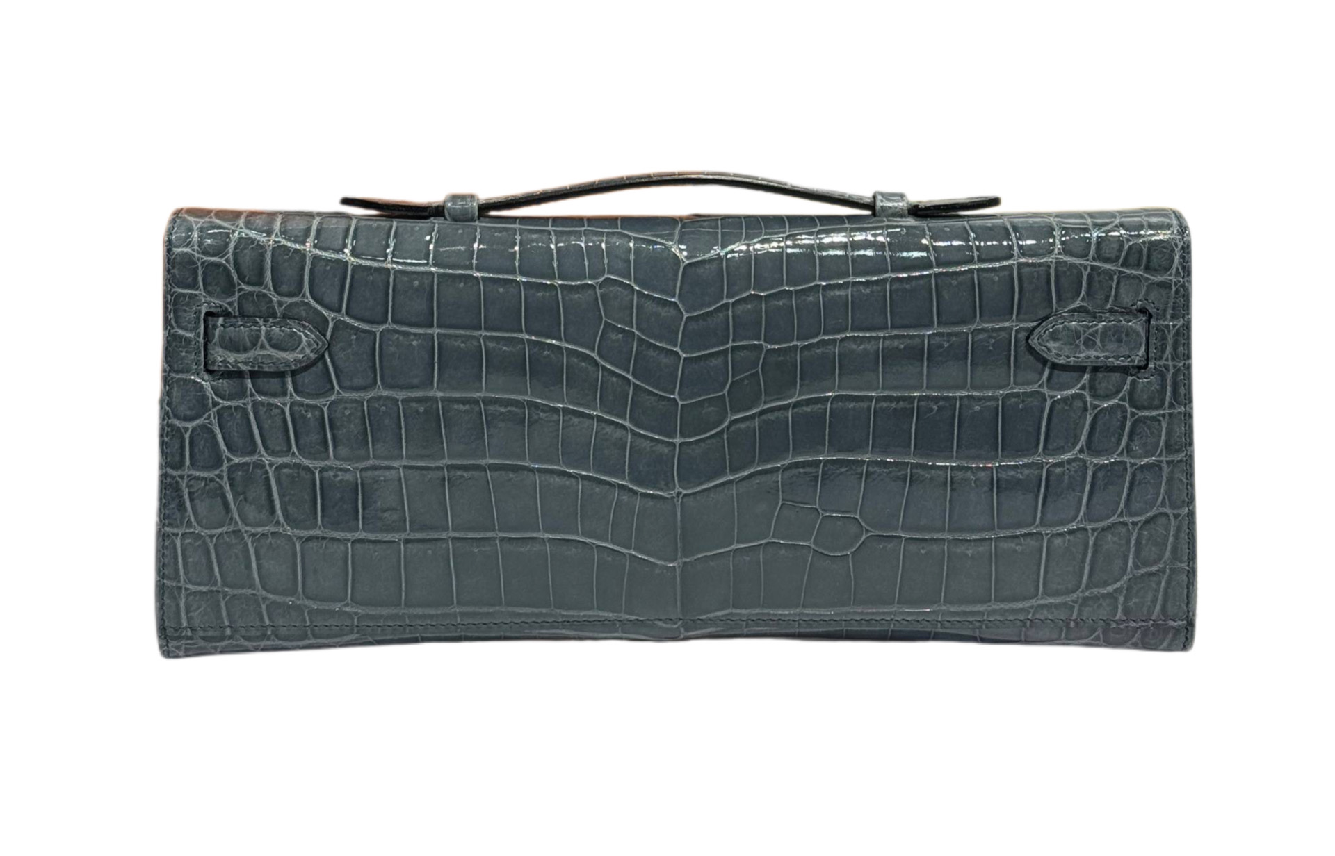 Сумка Hermes Kelly Cut Темно серая N