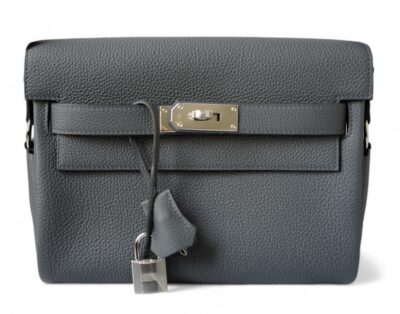 Сумка Hermes Kelly Messenger Pm Серая N