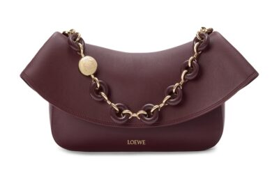 Сумка Loewe Ola Бордовая N