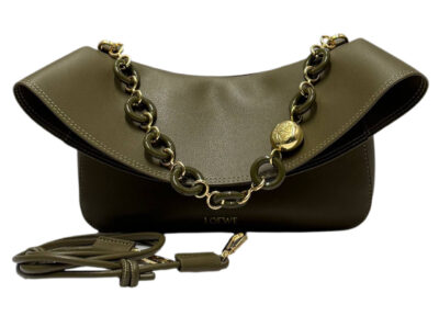 Сумка Loewe Ola Темно зеленая N