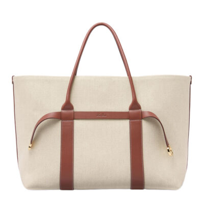 Сумка Loro Piana Ghiera Shopper Large Белая N