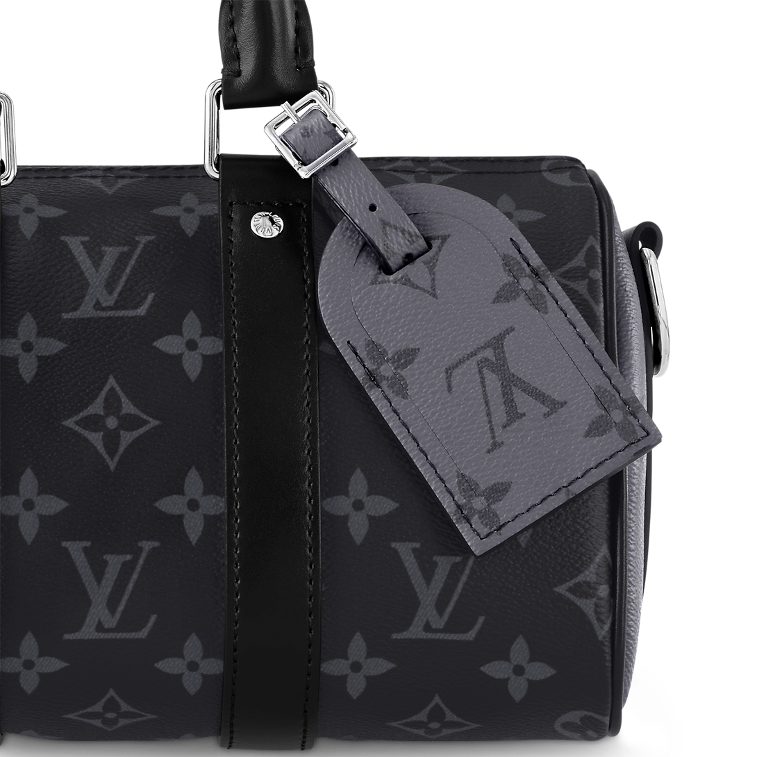 Сумка Louis Vuitton Keepall Bandouli Черная N