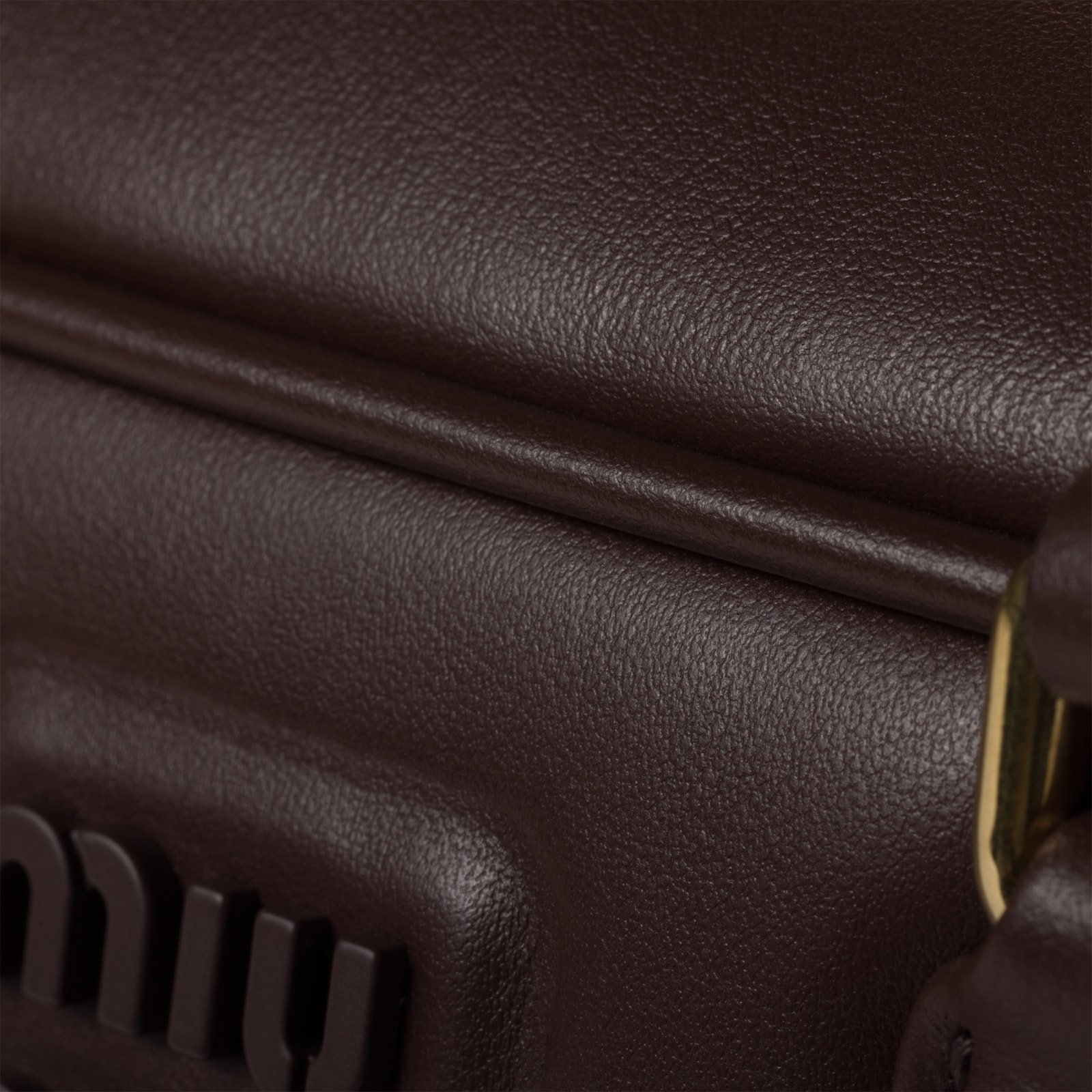 Сумка Miu Miu Arcadie Темно коричневая N