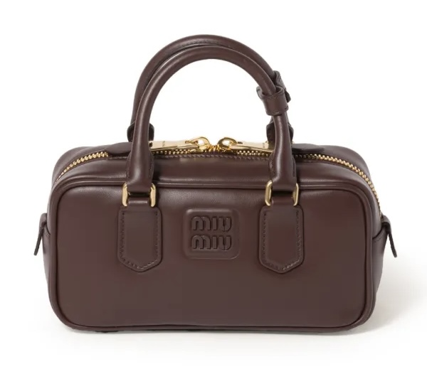 Сумка Miu Miu Arcadie Темно коричневая N