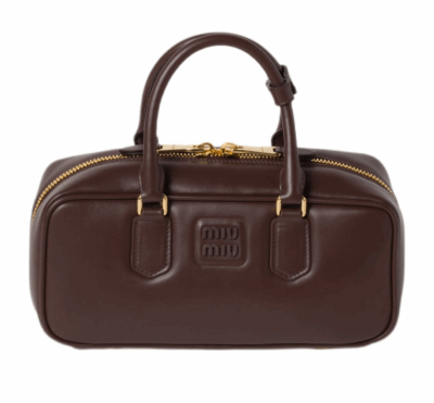 Сумка Miu Miu Arcadie Темно коричневая N