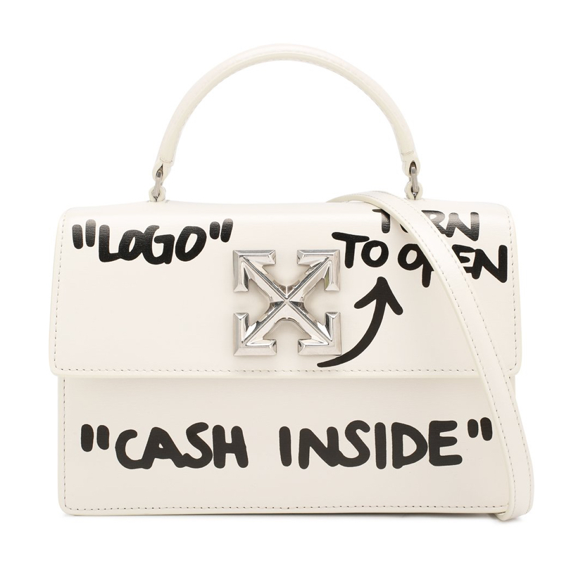 Сумка Off white Jitney Белая N