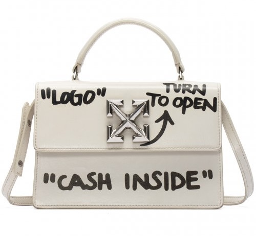 Сумка Off white Jitney Белая N