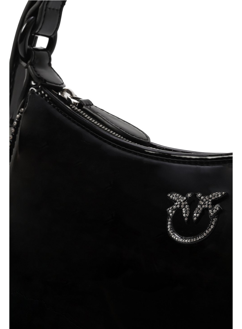 Сумка Pinko Half Moon Mini Черная N