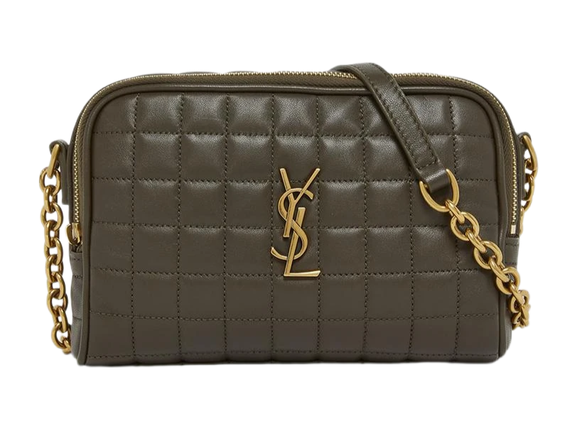 Сумка Saint Laurent Gaby Темно зеленая N