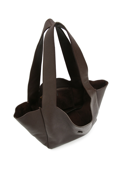 Сумка Saint Laurent Le Темно коричневая N