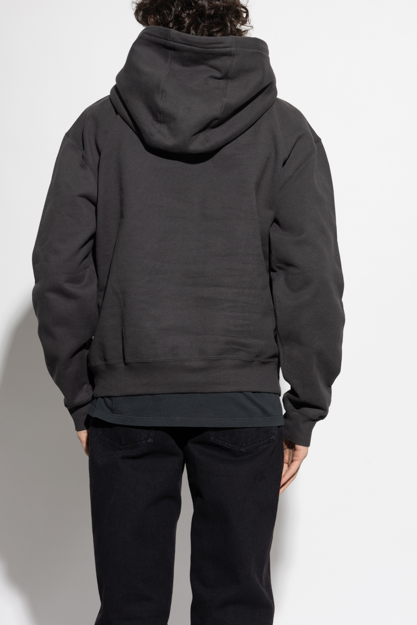 Толстовка Saint Laurent Темно серая M