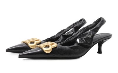 Туфли Balenciaga Monaco Черные F