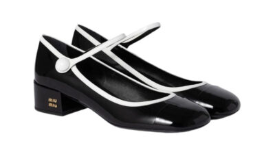 Туфли Chanel Mary Janes Черные F
