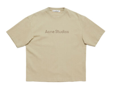 Футболка Acne Studios Acne Studios Коричнево бежевая M