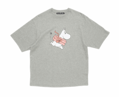 Футболка Acne Studios X Moomin Серая M