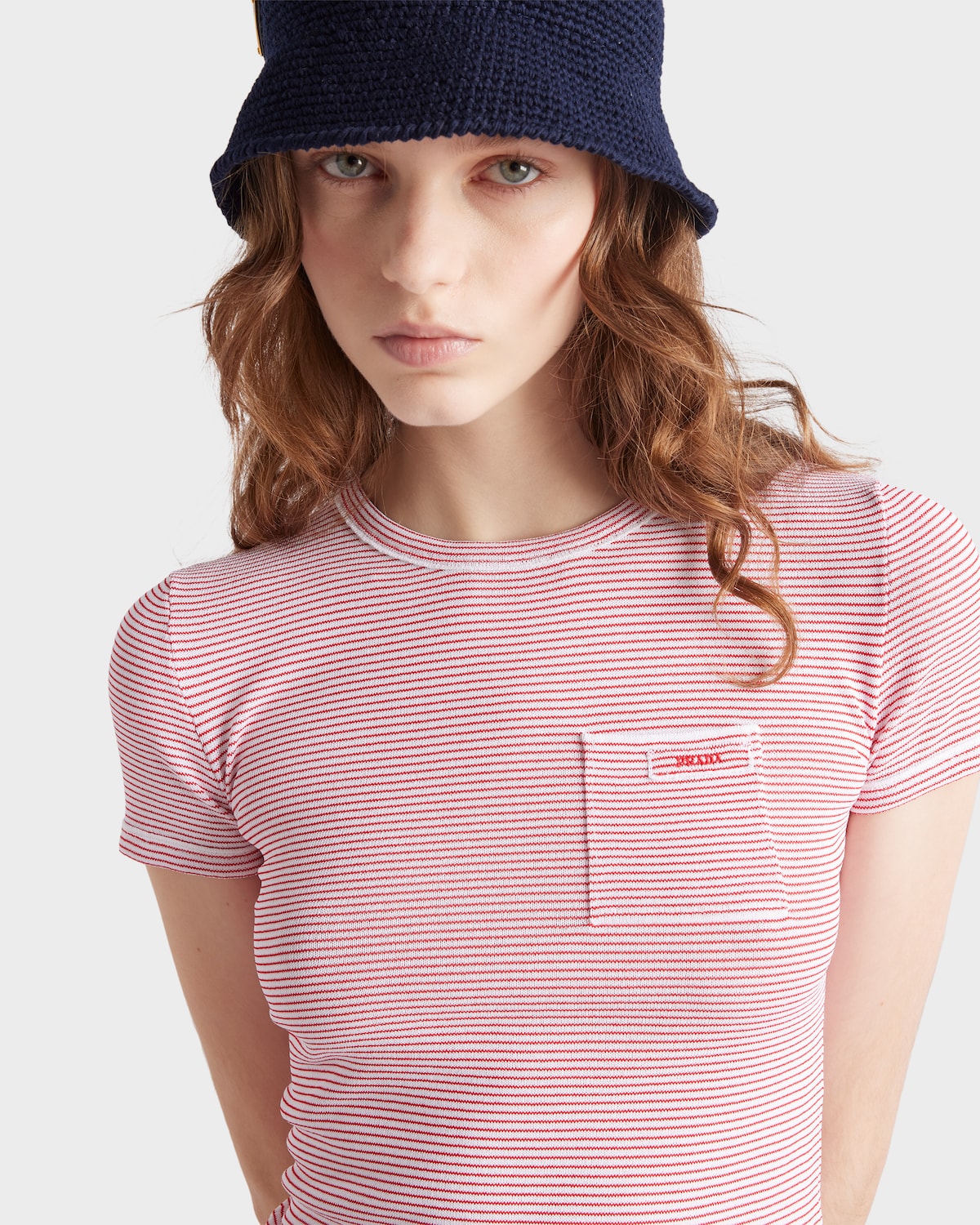 Футболка Prada Розовая F