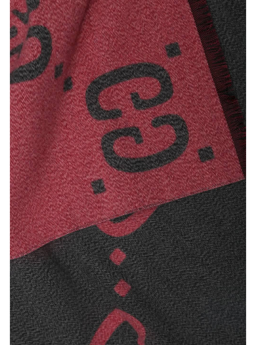 Шарф Gucci Gg Серый F