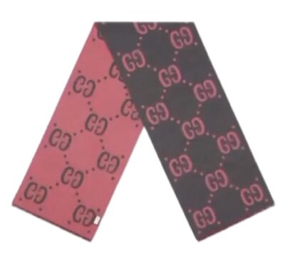 Шарф Gucci Gg Серый F