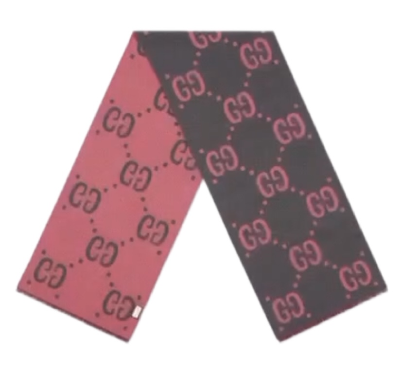 Шарф Gucci Gg Серый F