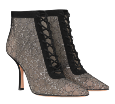 Ботильоны Dior Capture Черные F